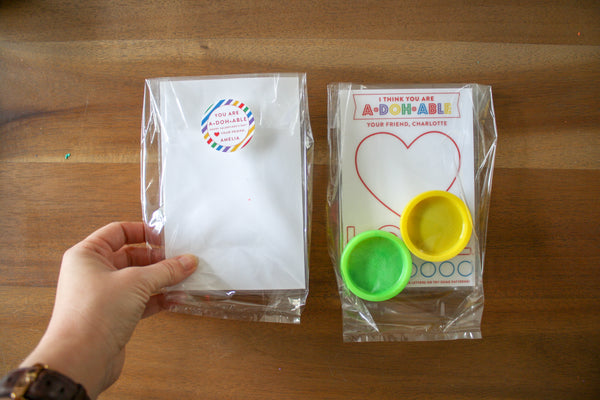 Mini Play Doh Mat Printable Valentines