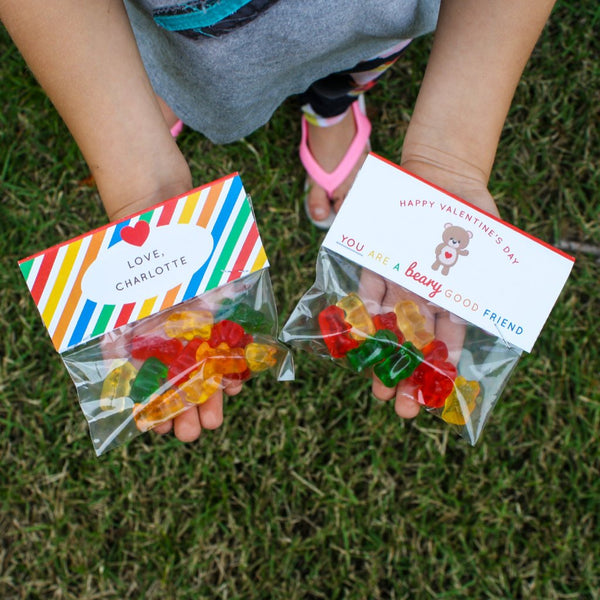 Gummy Bear / Teddy Graham Printable Valentines
