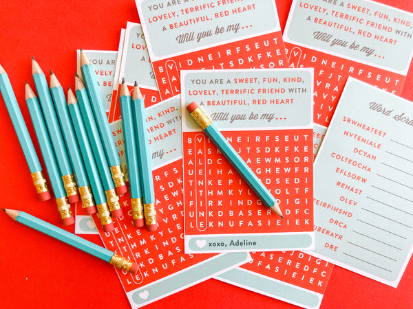 Valentine Word Search & Scramble