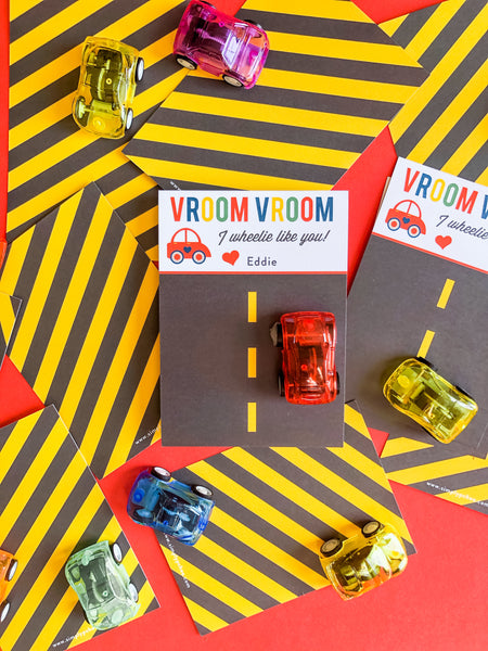 I Wheelie Like You Car Valentines