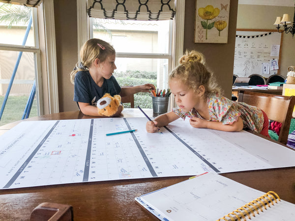 Family Poster Calendar / printable