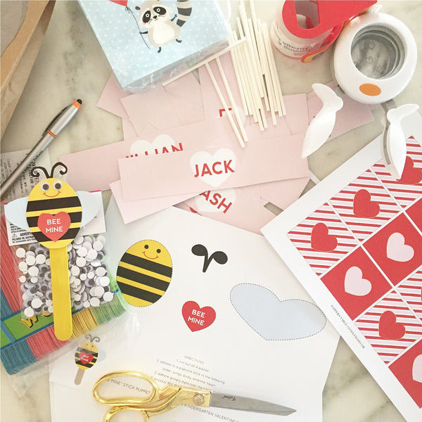 BEE Mine Stick Puppet