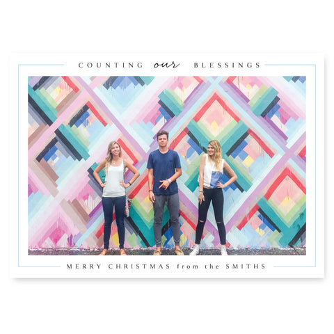 Counting Our Blessings