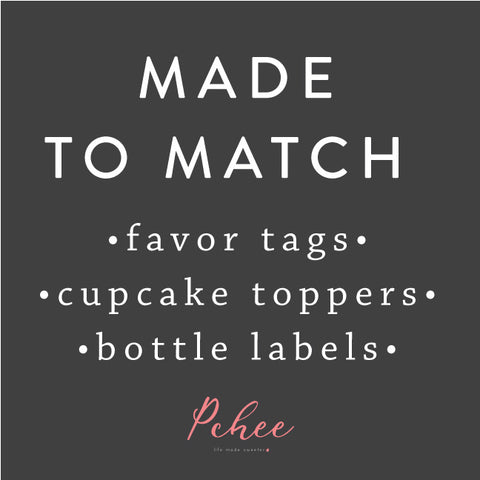Made to Match Party Decor