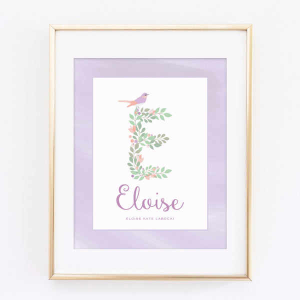 CUSTOM Name Print - printable 8x10 print