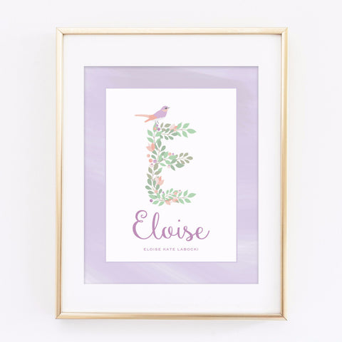 CUSTOM Name Print - printable 8x10 print